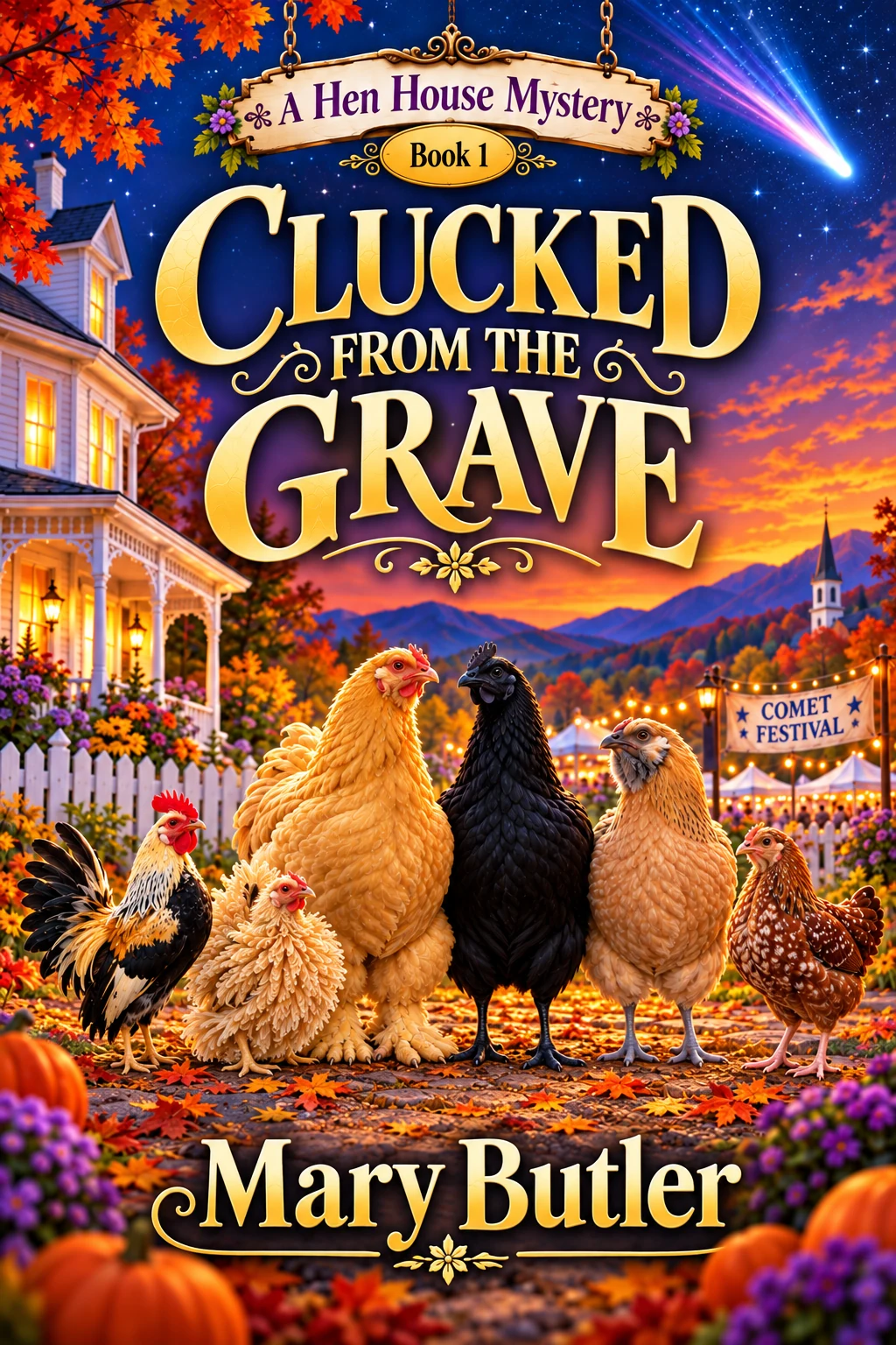 Cover of Clucked From the Grave by Mary Butler